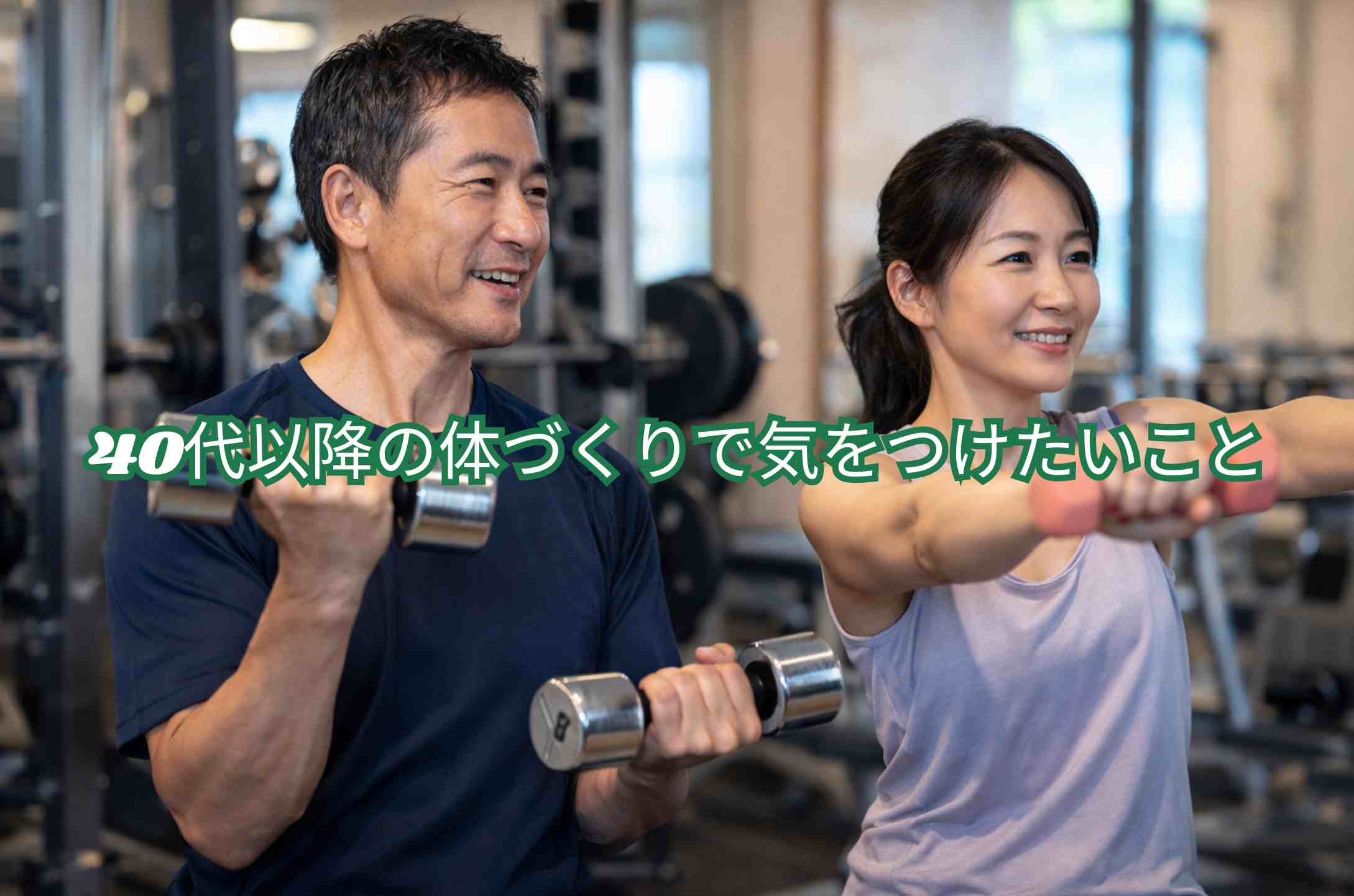 筋トレ 40代以降の体づくりで気をつけたいこと 40代の運動継続率を高める「仲間の力」｜科学的根拠に基づくモチベーション戦略