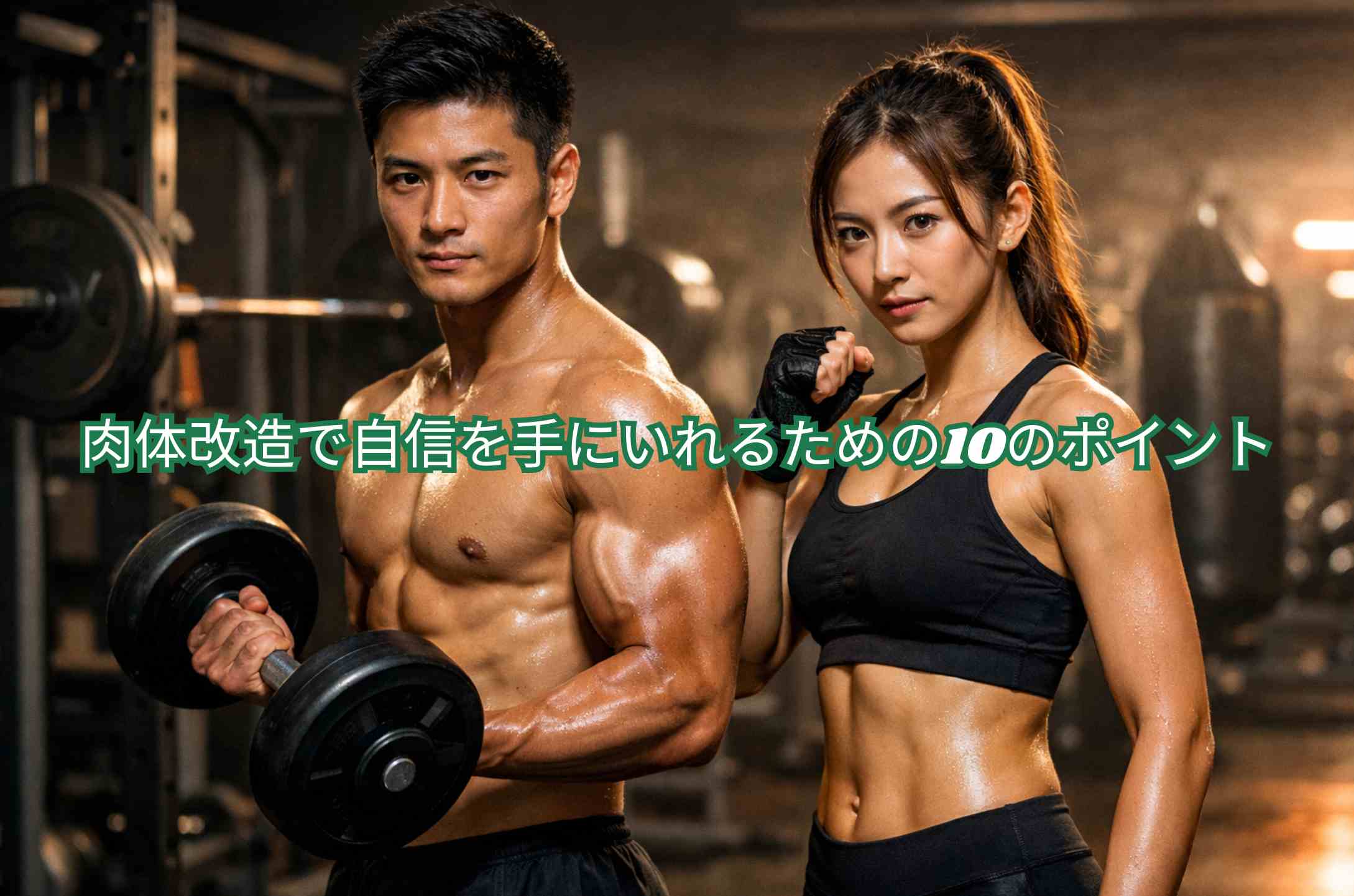 筋トレ 肉体改造で自信を手にいれるための10のポイント 日々の小さな成果に気づき自信を育てる方法｜運動習慣と自己成長を支える視点の持ち方